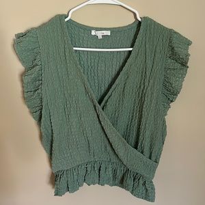 Gb Fashion Ruffled Shirt, Size S